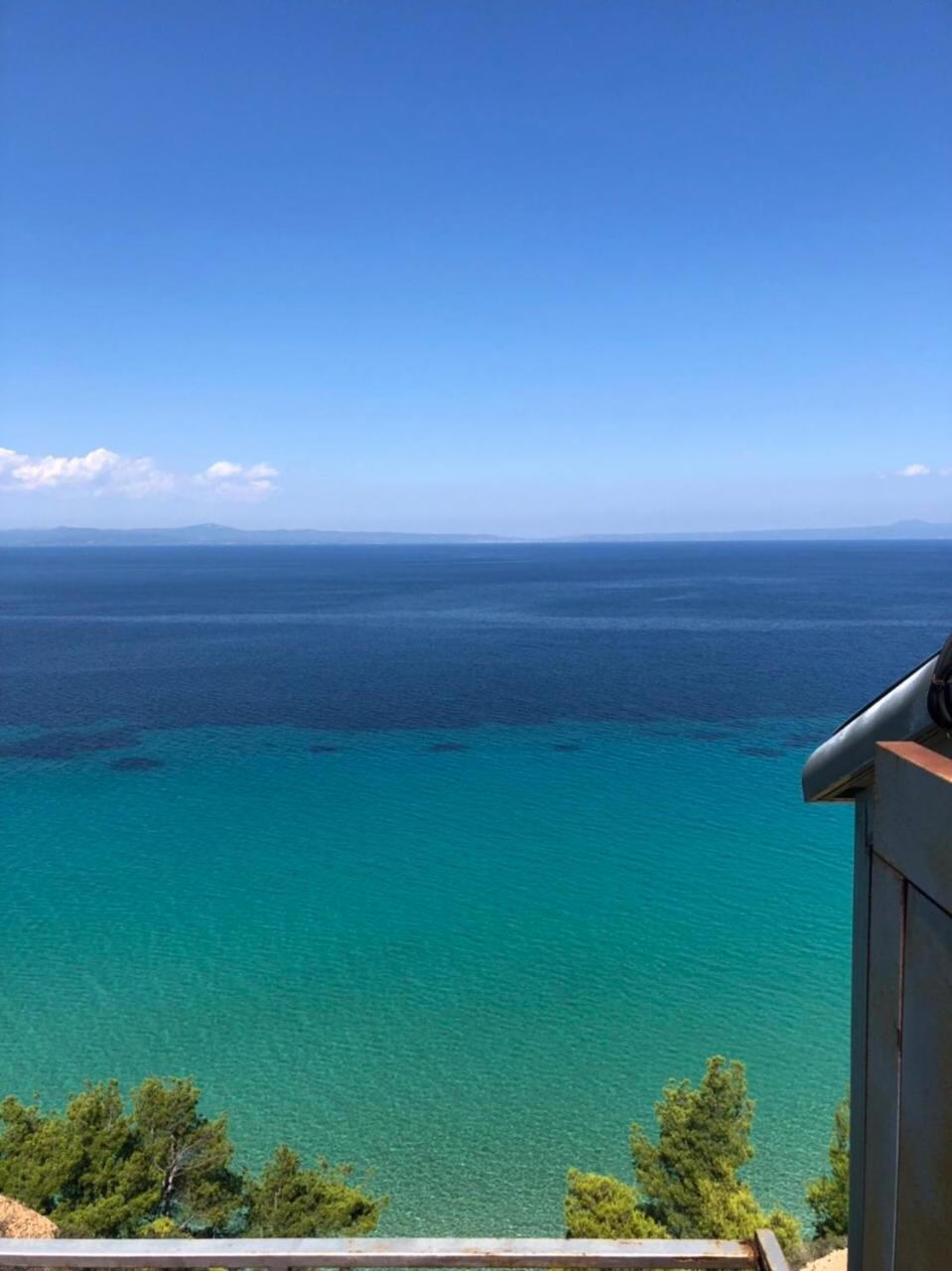 Blue Thea Luxury Villa In Afitos Exterior foto
